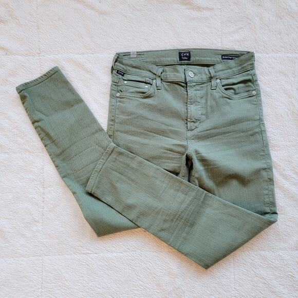 Citizens Of Humanity Denim - Citizens Of Humainty Rocket High Rise Skinny Leg Crop Jeans